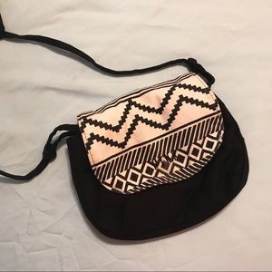 Pink Victoria Secret Aztec Crossbody Bag